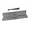 Middle Screening Mesh Front Grille Mesh For Cadillac CT6 2019-2022 Front Grille Net Cover Stainless steel Accessories