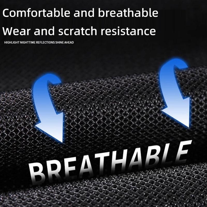 LYSCHY Motorcycle Jacket Pants Summer Mesh Breathable Motorbike Jacket Men Women CE2 Level Protective Anti-fall Motocross Jacket