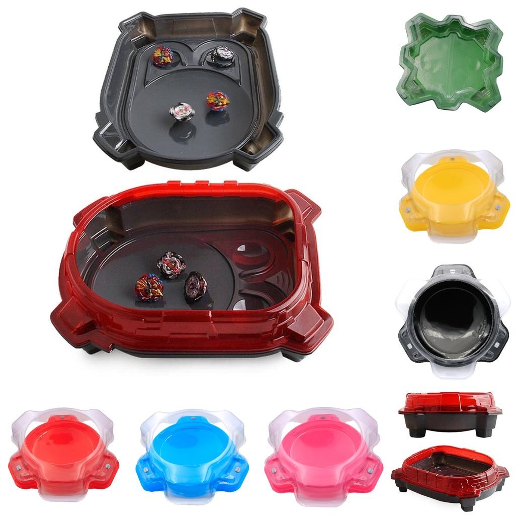 High-quality Plastic Gyro Disk Explosive Starstorm Spinning Top Card Head Pouch Packaging B-09 White