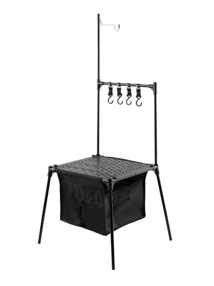 

Mesa plegable portátil de aluminio para camping, picnic, viajes y almacenamiento al aire libre