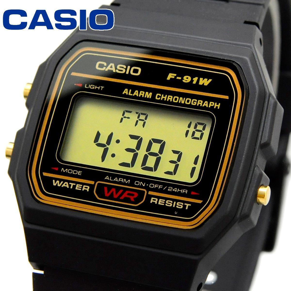 New Unused Watch Casio Cheap Casio Chipukashi Watch F-91WG-9