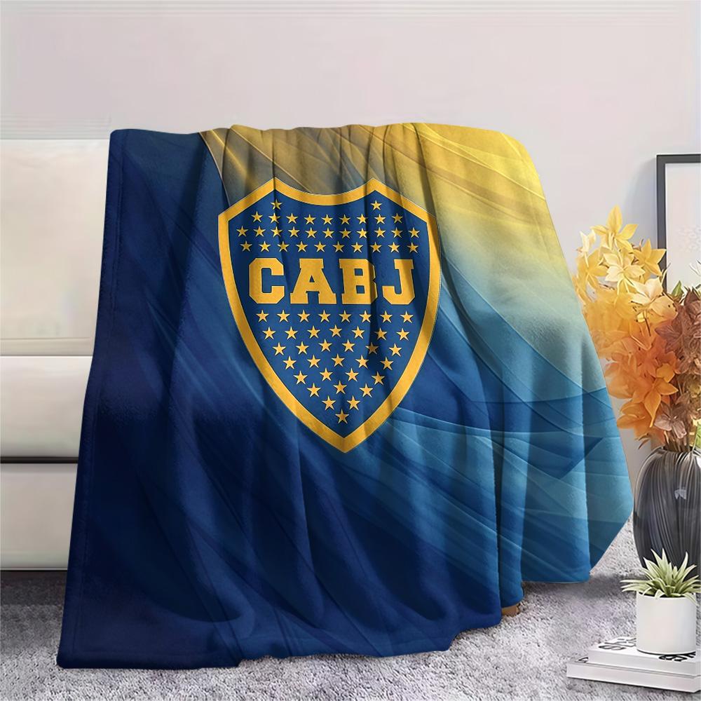 Club Atletico Boca Juniors Flannel Blanket, High quality Comfortable for All Seasons, Home Decor, Warmth and Comfort