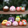9pcs My Melody Creative Fruit Model Ornament Set For Kids And Collectors