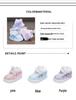 Girls' Warm Cotton Sports Shoes: Cozy Fleece Infant and Toddler Flats