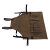 Woodworking Shop Apron Large Capacity Pocket Adjustment Shoulder Straps Waxed Apron for Carpentry Electrician