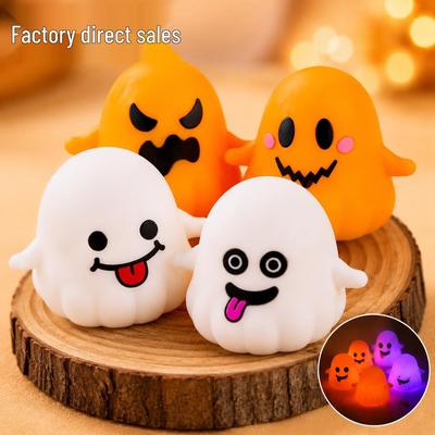 Halloween Ghost Stress Relief Slow Rebound Squeeze Toy - Creative Cartoon Shape.