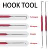 Double Headed Pick Hook Tool Double-Ended Oil-Seal Pry Bar Hook For Car Repair For Removing Wire Plugs