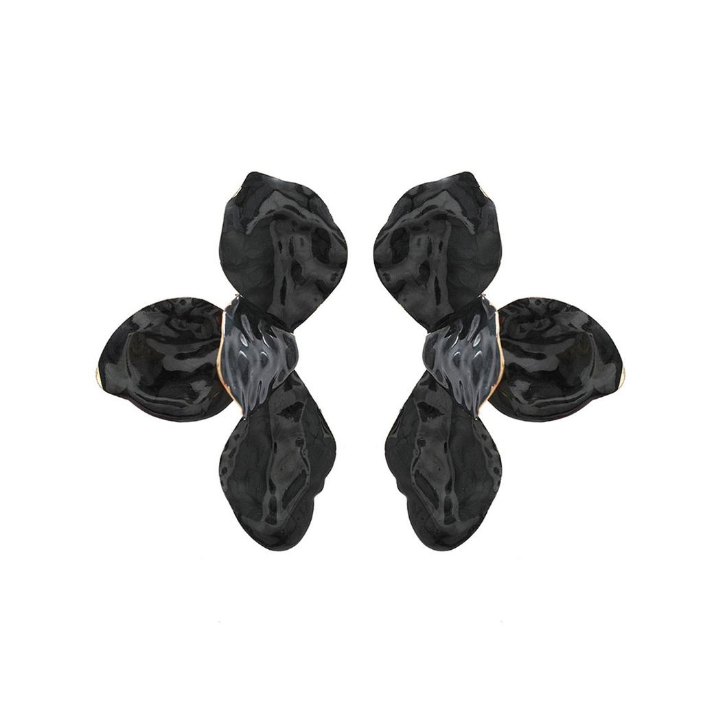 Unique Flower Studs Earrings Waterproof Earrings Fashion Ear Jewelry Alloy Texture Suitable for Various Occasion Wear
