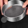 304 Stainless Steel Rice Flour Sieve 14 Mesh Thickened Sesame Baking Tools Holding Ultrafine Flours Sift Kitchen Cake Accesories