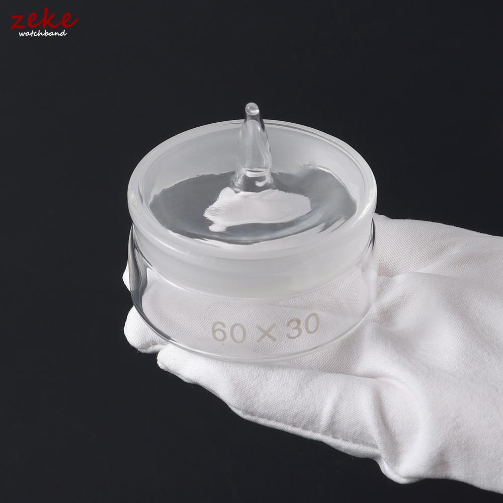 70X35mm Watch Repair Oil Storage Tank Accessories Clean Glass Cup Transparent Bottle Alcohol Cup Watchmakers Tool Component