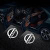 2pcs/set No Fade 3D LED Car Door Welcome Light Car Door Logo For Nissan Nismo Almera Tiida Juke Teana Qashqai 350Z 370Z GTR X Trail T32 T31