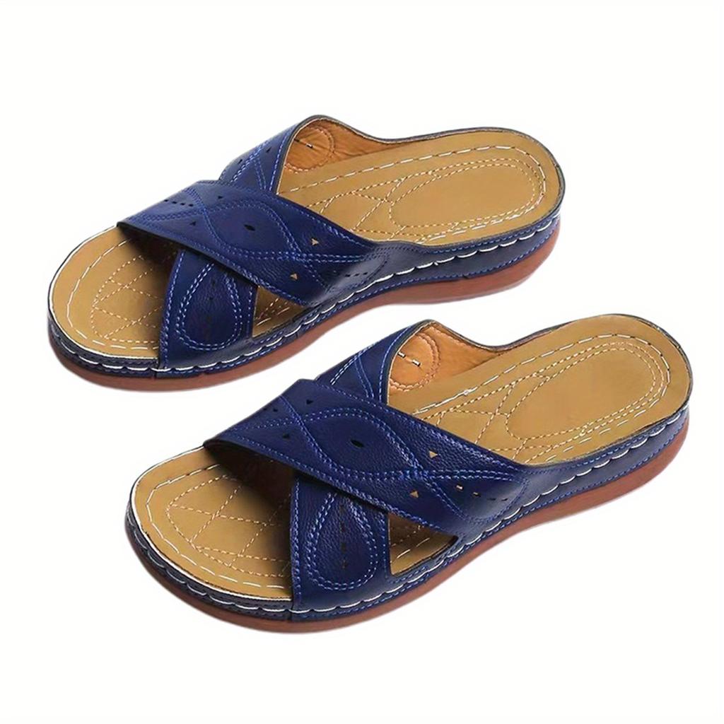 Women'S Comfortable Low Heel Platform Sandals