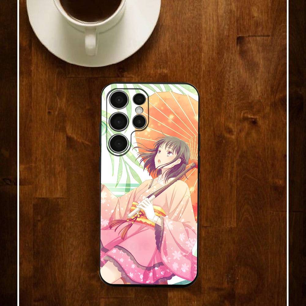

Anime Fruits B-Basket Phone Case For Samsung S24 25 23 22 21 20 Plus Ultra 5G Lite Shockproof Cover Samsung S20lite5G