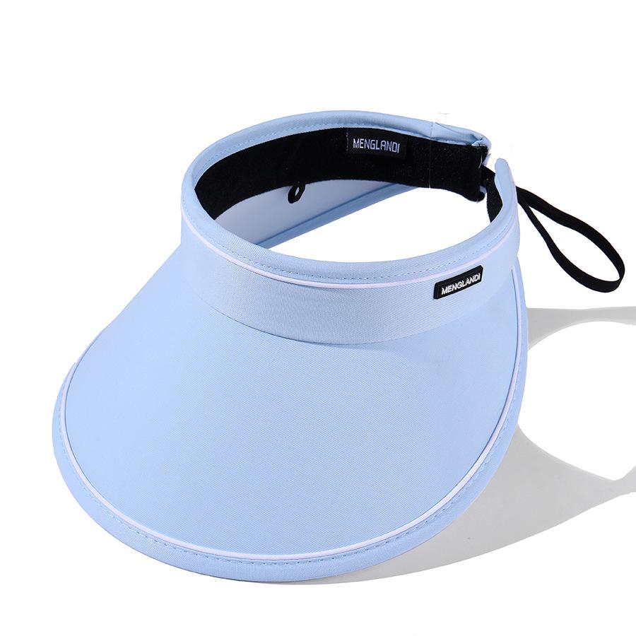 Chapéu de sol vazio de verão para mulheres, chapéu de aba larga, chapéu de praia anti-ultravioleta, chapéu para meninas, bonés femininos, proteção UV, chapéus de sol