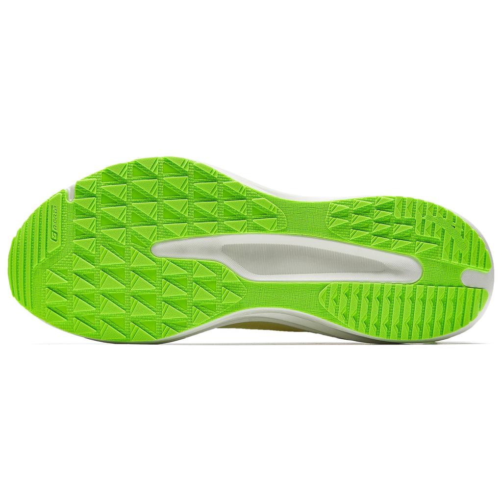 New Anta Anti-Slip And Wear-Resistant Breathable Low-Top Casual Running Shoes Men's White Yellow Green 112515582-5