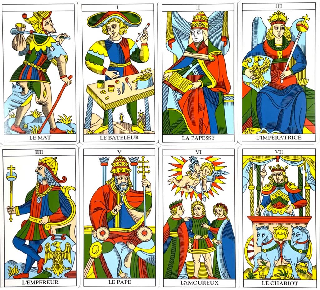 78 Tarot Cards Marseille Edition Tarot Fortune Telling Tarot Blue Edition Marseille Japanese Instruction Manual Included [Marseille Tarot] [Genuine]