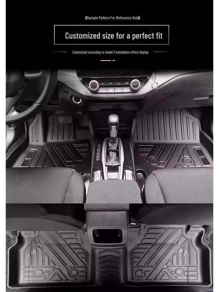Waterproof TPE Wear-Resistant Floor Mats for 25-Year-Old Chery J6/J7/OMODA RHD Vehicles