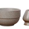 4 Pieces Matcha Bowl Bamboo Whisk and Holder Tea for Lovers Ceremony Tools