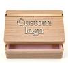 Bow pink diamond bracelet  and customized Jewelry Boxes and Thank-You Cards with logo drop shipping