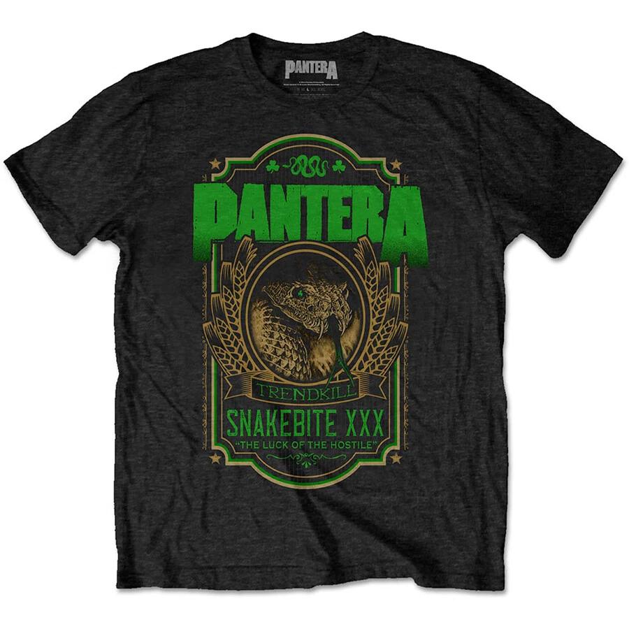 Pantera - Snakebite XXX Label - Black T-shirt XXXL