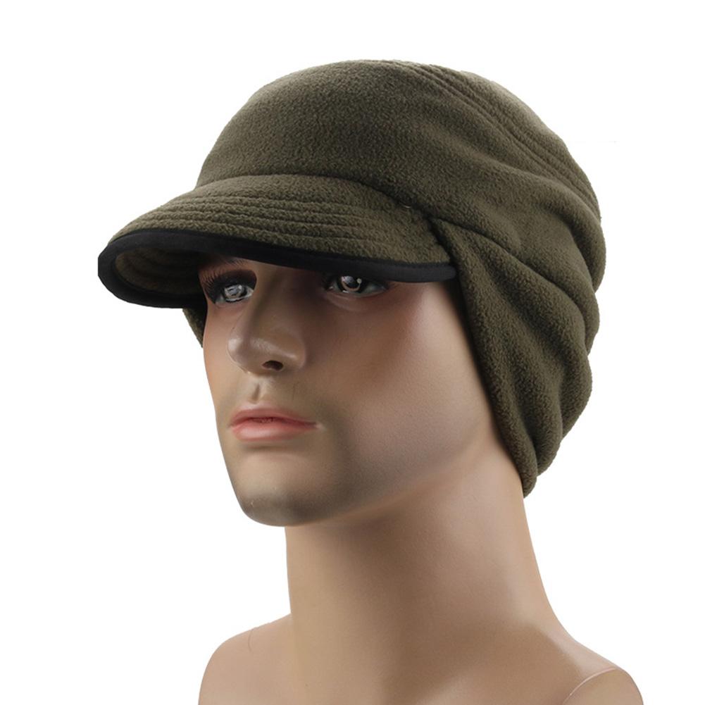 Men/Women Warm Hat Fleeced Windproof Hat Outdoor Cap for Autumn and Winter