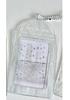 Kawaii House 3 inch Kpop Photocard Holder PVC Clear Photo Card Holder Bag Pendant School Stationery