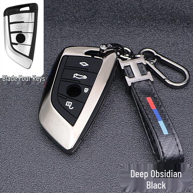 Custom Metal Key Case for 2022 Facelifted 5, 3, 7 Series, X1, X3, X5, X6