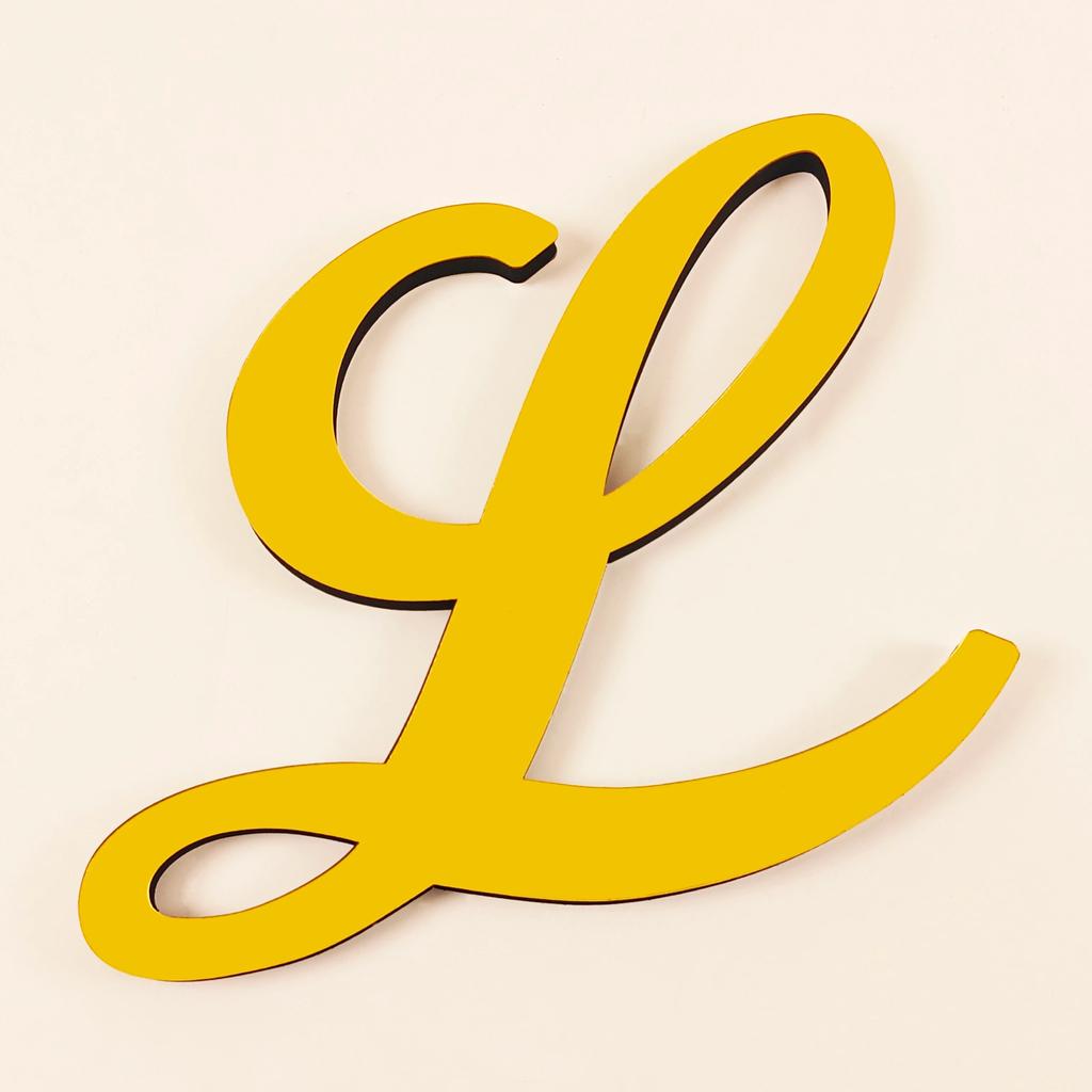 English Letters Acrylic Mirror Surface Wall Sticker 3D Alphabet Poster Bedroom Festival Party Decoration DIY Art Mural