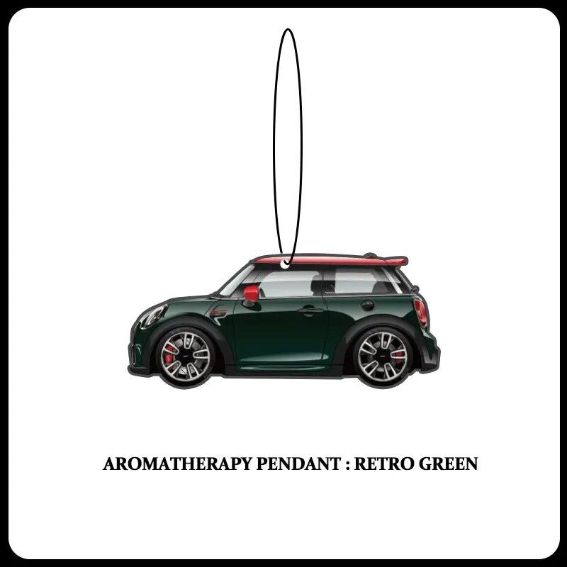 

Универсальный автомобильный кулон для ароматерапии, ароматные наклейки для планшетов для Mini R50 R52 R53 R56 R55 R60 F60 F56 F57 F54, специальный освежитель воздуха зелёный