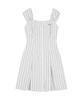 Ordinary Holiday Stripe Dress [White]