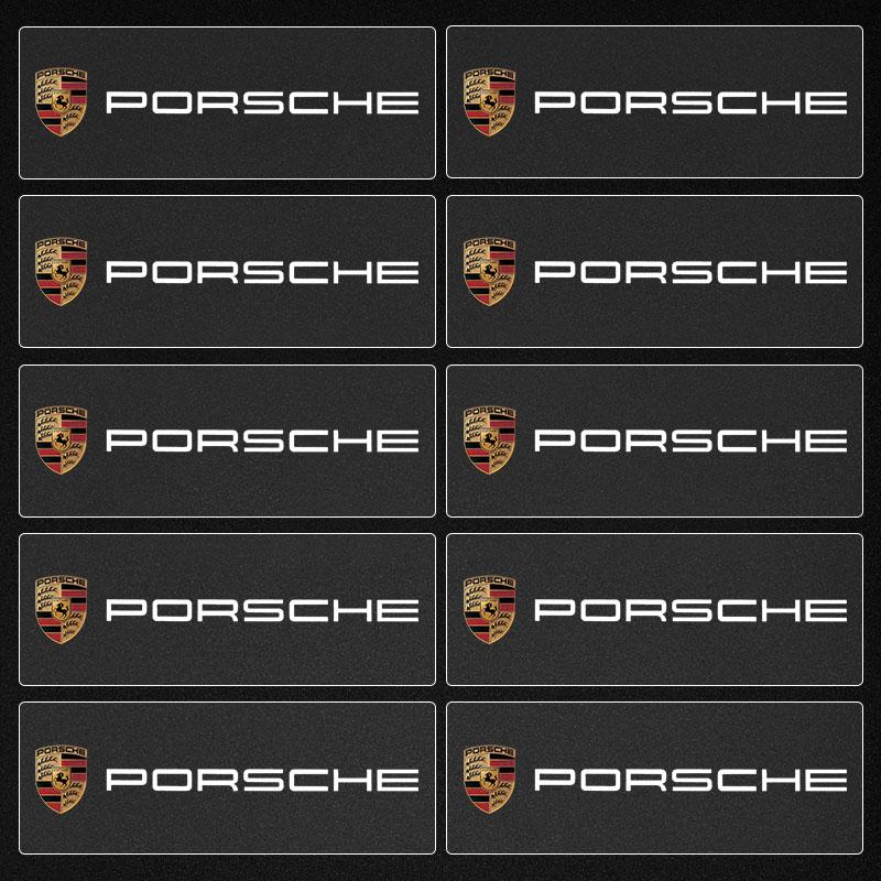Car Interior Random Stickers Car Steering Wheel Decal Goods For Porsche Boxster Cayenne Panamera Macan Cayman 911 918 996 917 991
