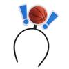 Comfortable Basketball Headband For Boys Girls Fabric Sport Theme Head Accessory Team Spirit Cheerleader Headwear