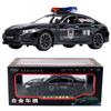 Alloy Police Mh8 Car Model With Acousto Optic Design For Gift Children