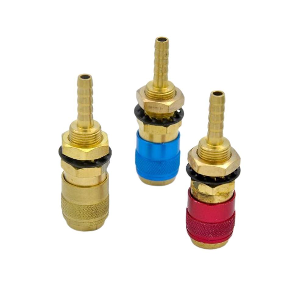 5mm and 8mm Water Cooled Gas Adapter Quick Connector for MIG TIG Welding Plug