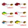 Señuelo VIB Spinner Metálico de Tercera Generación: Equipo de Pesca de Rotación Rápida