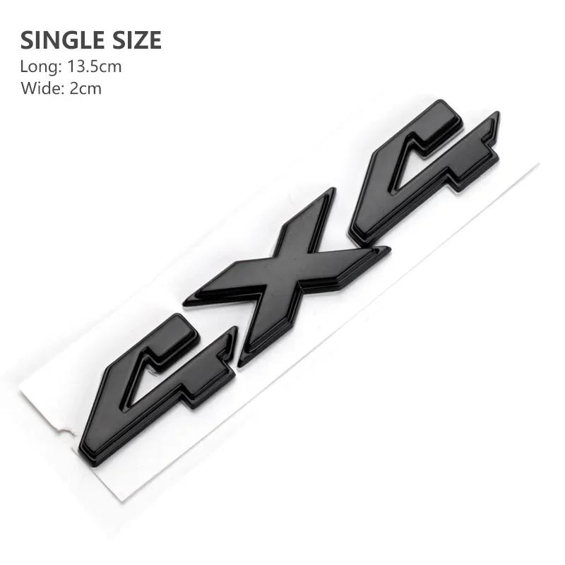 3D Metal 4x4 Limited Logo Badge Rear Trunk Emblem Sticker Car Decals for Jeep Grand Cherokee Overland Compass Wrangler