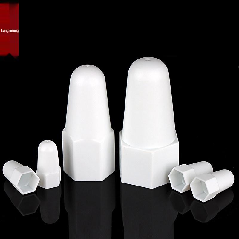 Hexagonal Nut Bolt Protective Plastic Decorative Cap Sleeve