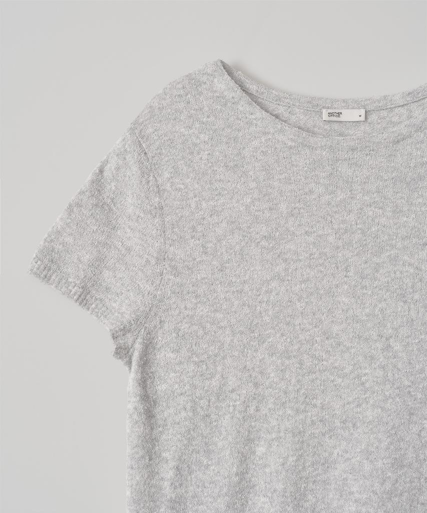 Another Office Woman W. Basque Pullover (Silver Gray)