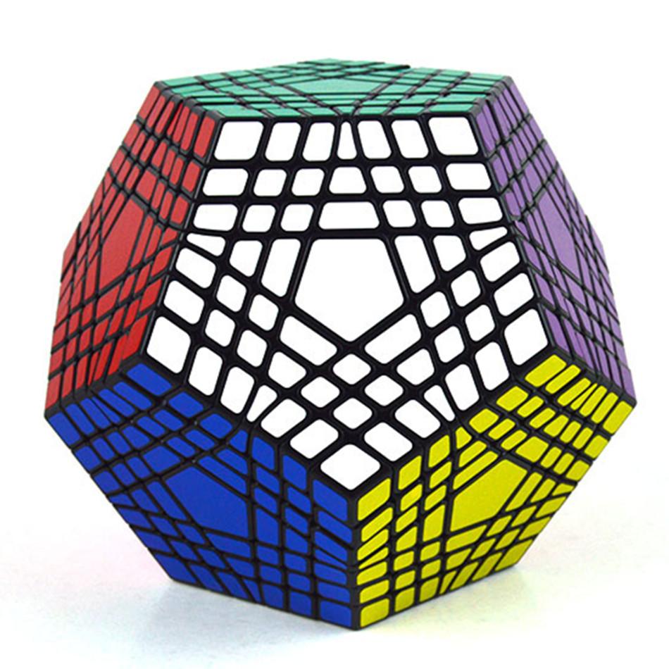 Shengshou Magic Cube Puzzle Sengso Magic Cube 2X2 3X3 4X4 5X5 6X6 7X7 Dodecahedron Megaminxeds Masterkilomin Elite Kilominx