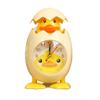 Cartoon Eggshell Alarm Clock Plastic Mini Clock Creative Bell Alarm Clocks  Bedside