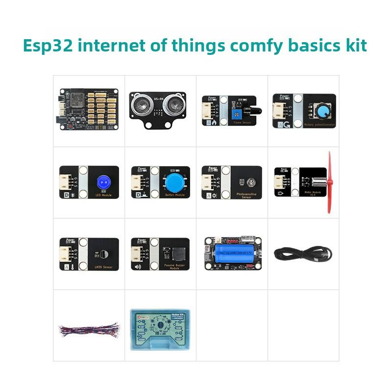 

ESP32Development Board IoT Kit Beginners Learning BluetoothwifiRemote ControlmicropythonProgramming