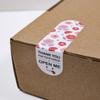 50-100pcs New Thank You For Your Order Stickers Smile Decorative Sealing Stickers For Business Delivery Packaging Mailing Bag