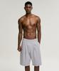 Leijibi One-Pleat Giant Fit Fresh Bermuda Pants M Melange Grey