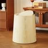 Antique Wood Grain Trash Can With Odor Proof Lid And Easy Clean Design Garbage Bin For Home Kitchen Office Use