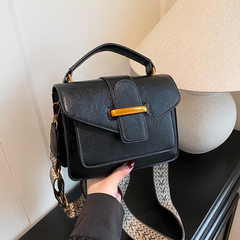 Versatile Women's Fashion Bag: Double & Single Shoulder Strap Crossbody