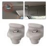 2Pcs Gray Sun Visor Hook Holder Clip Bracket Hanger For Nissan Versa Note Sentra Juke 96409BC402 96409EA00A 96409CG000 Car Acces