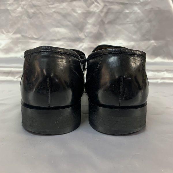 Regal Loafer Slip-On Leather Shoes Black 25.5 EE(USED)