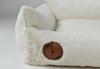 Fluffy Cream Bed - 60cm x 50cm