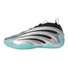 adidas Harden Vol.9 Comfortable Grip Mid Top Basketball Shoes Unisex Silver Black JS1028