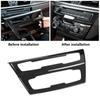 Carbon Faser Stil Auto Interior Center Konsole CD Panel Trim für BMW X1 F48 2016 2017 2018 Auto Auto